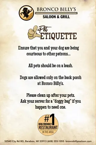Pet Etiquette