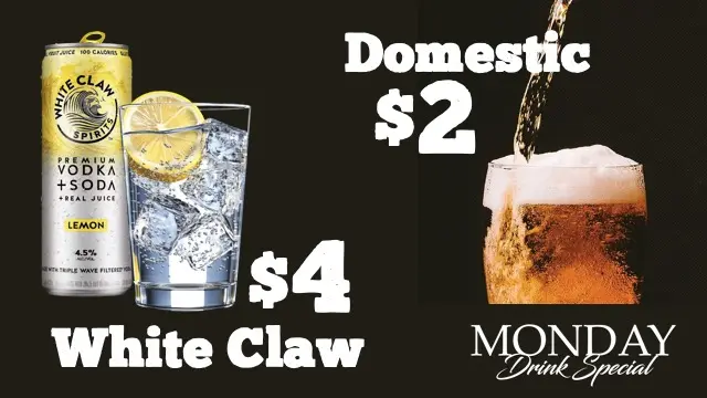 Monday Drink Specials