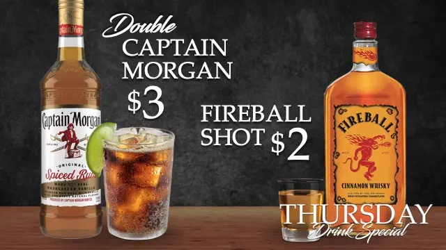 Thursday Drink Specials
