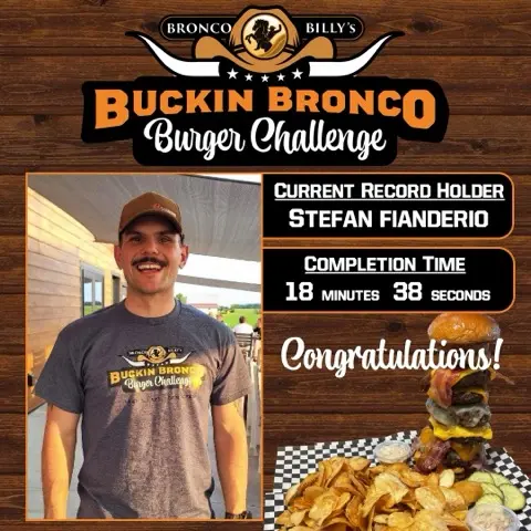 Bronco Billy's Burger Challenge
