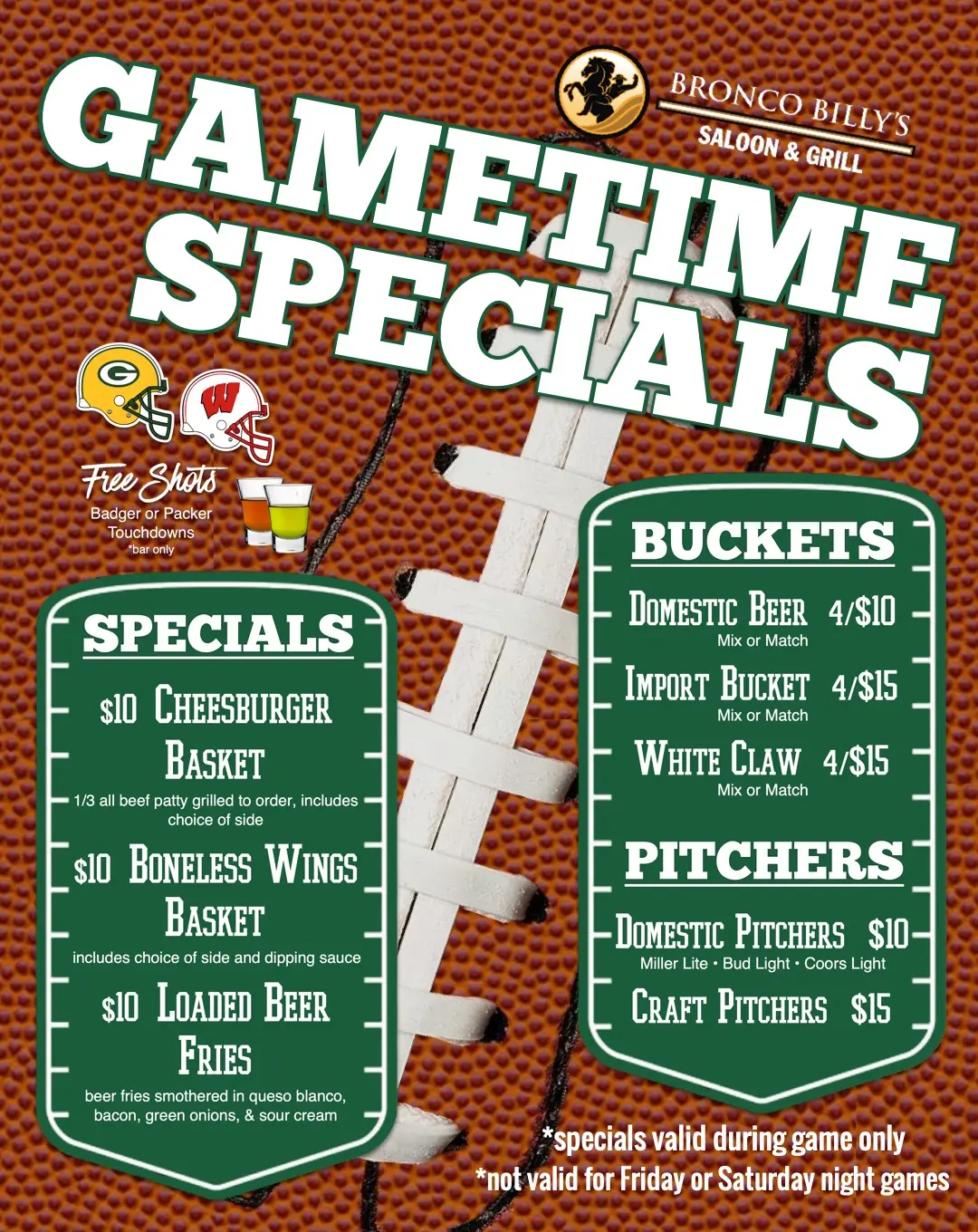 Gametime Specials