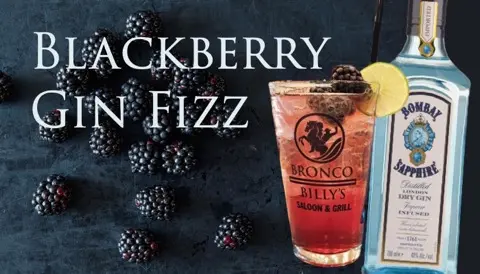Blackberry Gin Fizz