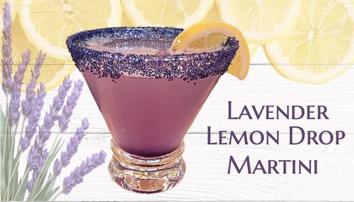 Lavender Lemon Drop Martini