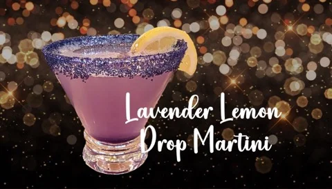 Lavender Lemon Drop Martini